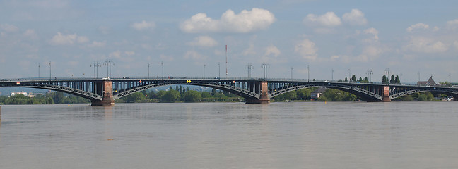 Image showing Rhine river in Mainz