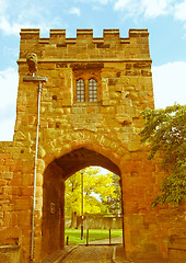 Image showing Retro looking Cook Street Gate, Coventry