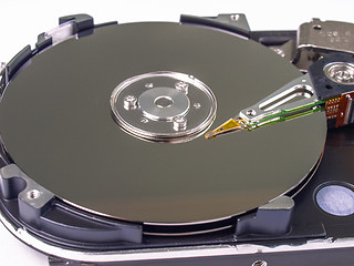 Image showing PC hard disk