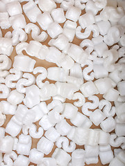 Image showing Polystyrene beads background