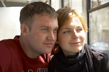 Image showing smiling happy couple