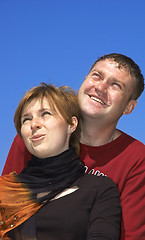 Image showing smiling happy couple
