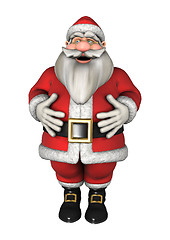 Image showing Laughing Santa