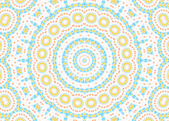 Image showing Abstract color pattern on white background