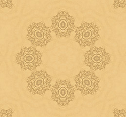 Image showing Background with floral pattern