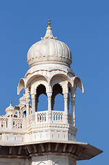 Image showing fragment of Jaswant Thada mausoleum in India