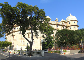 Image showing palace Gol mahal in Udaipur