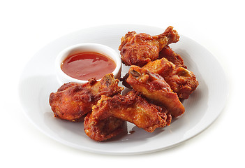 Image showing Buffalo chicken wings