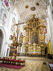 Image showing Indoor church Mariae Himmelfahrt