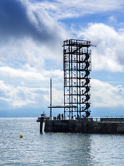 Image showing belvedere at lake Bodensee