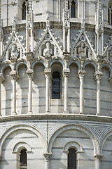 Image showing Closeup baptistery