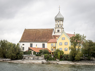 Image showing Church Sanct Georg of Wasserburg