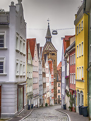 Image showing Narrow street Landsberg