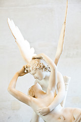 Image showing Psyche revived by Cupid kiss