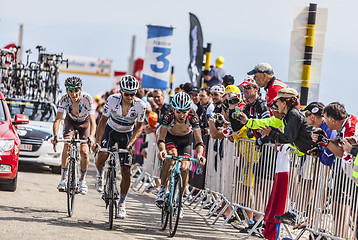 Image showing Climbing Mont Ventoux