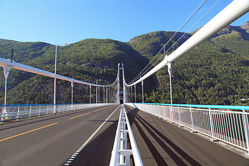 Image showing The Hardanger bridge