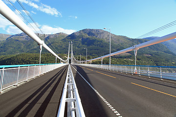 Image showing The Hardanger bridge