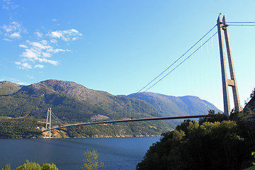 Image showing The Hardanger bridge