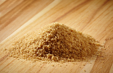 Image showing brown sugar heap