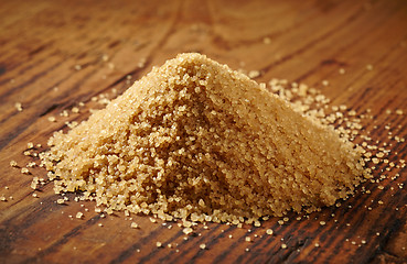 Image showing brown sugar heap