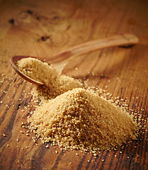 Image showing brown sugar heap