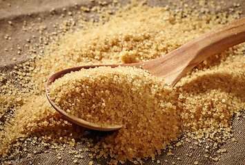 Image showing brown sugar heap