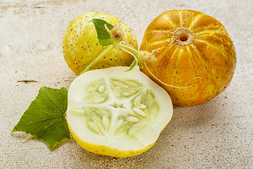 Image showing lemon cucumbers