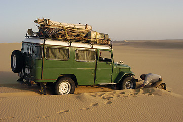 Image showing Great Sand Sea, Egypt