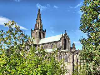 Image showing Glasgow cathedral - HDR
