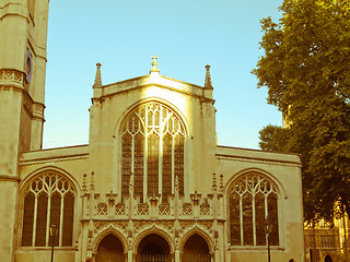 Image showing Retro looking St Margaret, London