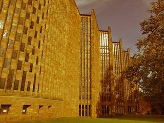 Image showing Retro looking Coventry Cathedral