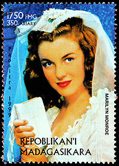 Image showing Marilyn Stamp from Madagascar-1