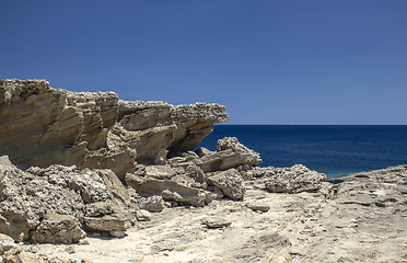 Image showing Rhodes island coast