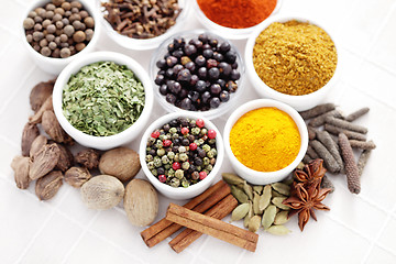 Image showing lots of spices