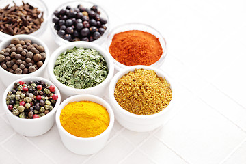 Image showing lots of spices