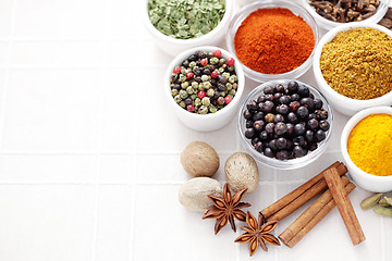 Image showing lots of spices