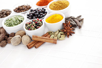 Image showing lots of spices