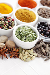 Image showing lots of spices