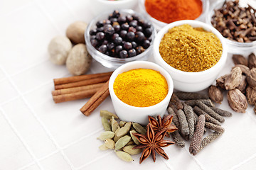 Image showing lots of spices