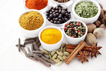 Image showing lots of spices