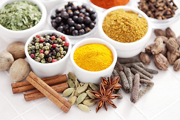 Image showing lots of spices