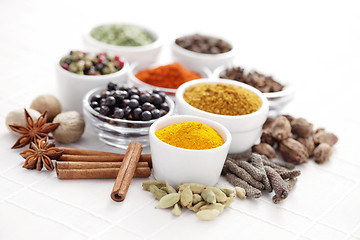 Image showing lots of spices