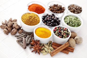 Image showing lots of spices