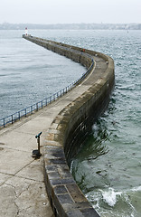Image showing pier at Saint-Malo
