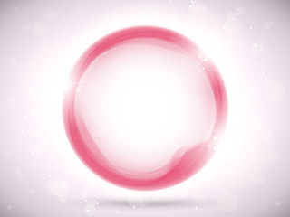 Image showing Modern Pink Circle Glowing Effects