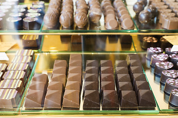 Image showing Chocolates shop