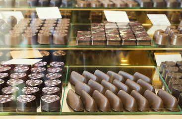 Image showing Chocolates shop