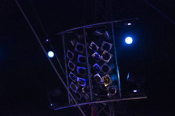 Image showing Lights in a circus