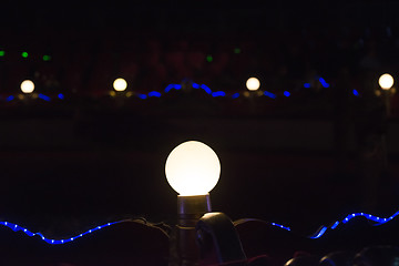 Image showing Lights in a circus