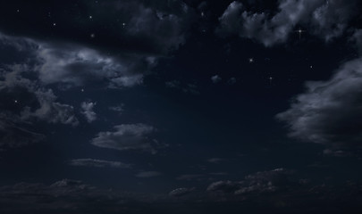 Image showing Night starry sky